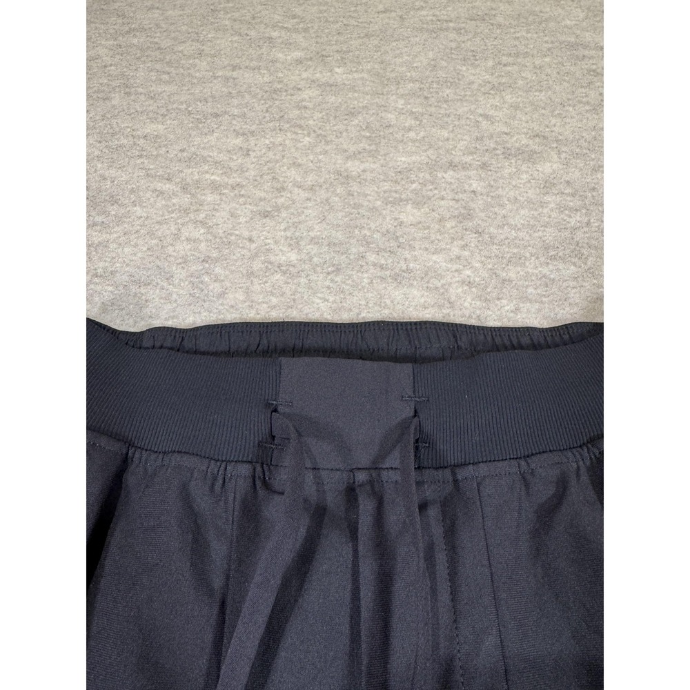 Lululemon Pants Mens Small Black Woven Jogger Elastic Waist Pockets Athletic - Picture 3 of 15